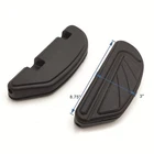 Black Airflow Passenger Footboard Kit For Harley 2006-LATER DYNA/2000-LATER Soft New. Price: $58.99.