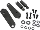 Drag Specialties Pair Black Highway Foot Peg Mount Kit For 91-17 1624-0280 New. Price: $122.91.