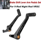 Brake Lever Shift Arm Pegs Pedals For Harley Night Vrsc Special V-rod Black New. Price: $62.53.