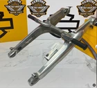 Oem Harley 02-06 V Rod Polished Rear Frame Swing Arm Passenger Pegs & Mounts Used. Price: $149.95.