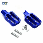 Kke Cnc Blue Footpeg Rests Fit Pit Bike CRF50 XR50 PW50 PW80 TTR50 New. Price: $39.99.