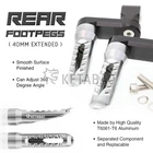 Titanium Bob 1.5 Inch Lower Rear Foot Pegs For Aprilia Shiver 900 17 18 19 New. Price: $56.76.