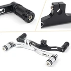 Cnc Front &rear Gear Shifter Lever For Harley Dyna 91-17 Fxd W/ Mid-control Moto New. Price: $41.92.
