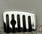 Harley Ribbed Chrome Rear Brake Pedal Pad Flst Heritage Softail Ultra Bagger Flh Used. Price: $59.00.