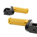 Gold M-grip Front 1" Extended Foot Pegs For Triumph Bonneville T120 16 17 18 New. Price: $64.41.