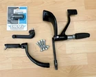 Harley Sportster Black Mid-controls Brake Gear Levers Foot Mounts Pegs 14-21 Xl Used. Price: $299.81.