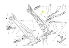 New Oem Ducati Left Footrest Holder Bracket For 2011-2014 Monster 796 #82411451C. Price: $353.07.