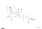 Genuine Bmw E16 650 94 0161 97 0162 Footrest Plate Left 46712345251 New. Price: $152.12.