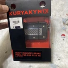 Kuryakyn 7037 Chrome Heavy Industry Brake Pad Harley Small Pedal Fxst 84-17 G2 New. Price: $35.99.