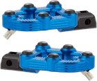 Arlen Ness Mx Foot Pegs Driver Blue Cnc Machined Billet Aluminum 07-903 New. Price: $176.99.
