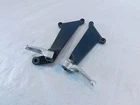 Aprilia Rsv 1000 Mille Tuono Left/right Rear Passenger Foot Rest Pegs & Brackets Used. Price: $99.95.