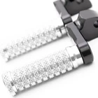 Silver M-grip 40MM Lowered Rear Footpegs For Honda CBR1000RR 04 05 06 07 New. Price: $73.31.