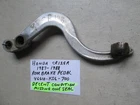 Oem 1987 1988 Honda CR125R Rear Brake Pedal 46510-KS6-700 Decent Condition Used. Price: $64.95.