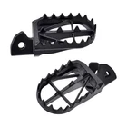 Zeta Wide Foot Pegs Black Motorcycle Dirt Bike Z48-02-547 634-1202 New. Price: $74.39.