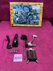 Harley 2014-22 Sportster Mid Control Foot Peg Set Mount Bracket Shifter Up Used. Price: $360.00.