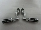 Oem Harley Davidson Chrome & Rubber 360 Adjustable Highway Pegs Used. Price: $99.99.