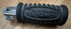 Triumph Thunderbird Sport Legend Adventurer Rider Front Rh Right Foot Rest Peg Used. Price: $110.00.