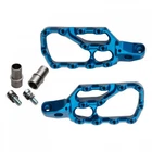 Fastway Motorcycle Foot Pegs Kit Blue 2103420005 New. Price: $282.98.