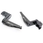Black Shinobi Front Foot Pegs 40MM Lower For Yamaha MT-03 06-12 11 10 09 08 New. Price: $65.94.