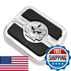 Httmt MT216-088- Chrome Skull Small Brake Pedal Pad Compatible Night Train New. Price: $34.48.