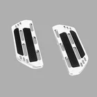 Chrome Front Rider Floorboards For Harley 18-25 Softail Slim Flde Flsb Flfb Flhc New. Price: $199.95.
