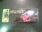Ciro Led Lighted Flagpole With American 0521-1772 New. Price: $100.00.