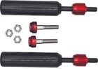 Red Stainless Steel Aluminum Delrin Shock Mount Sliders Santoro Fabworx SF50002 New. Price: $181.99.
