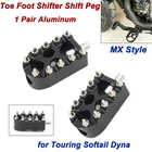 2X Mx Style Toe Footpeg Shifter For Harley Touring Road Glide Dyna New. Price: $19.99.
