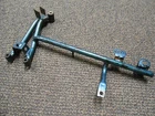 Honda Right Passenger Foot Peg Rear Bracket 1987 Hurricane CBR600 50750-MN4-000 Used. Price: $39.53.