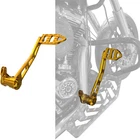 Gold Brake Arm Shift Lever Foot Peg For Harley 2014-2024 Road Electra Glide Flhx New. Price: $99.95.