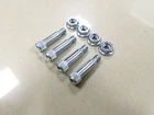Front Driver Floorboard Mounting Kit Screws W/ Nuts For Harley Road Glide Flt New. Price: $17.68.