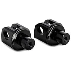 Puig Footpeg Mounts - Black, Front 6677N New. Price: $41.88.