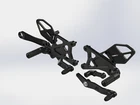 Vortex Rear Sets Black Yamaha # RS671K New. Price: $456.30.