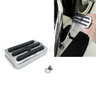 Gear Skull Large Brake Pedal Pad For Harley 12-17 Dyna Fld 86-17 Softail Chro New. Price: $25.99.