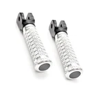 Silver M-grip Front Rider Footpegs Rest For Honda CB1100 / Ex Rs 10-24 23 22 New. Price: $54.46.