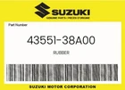 Suzuki Genuine Rubber 43551-38A00 New. Price: $19.39.