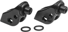 Kuryakyn 8937 Black Front Splined Peg Adaptors New. Price: $63.15.