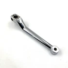 Drag Specialties 1110-0038 Chrome Shifter Lever Arm 86-23 Harley Touring Used. Price: $14.00.
