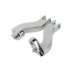 For Motorcycle Footpeg Mount, Touring, Chrome, Fits '93 And Newer, 10MM. Price: $51.88.