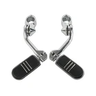 For Chrome Highway Foot Pegs Adjustable Universal Motorcycle Engine Guard New. Price: $81.78.