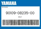 Yamaha Genuine Bolt 90109-08235-00 New. Price: $10.10.