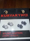 Kuryakyn Splined Peg Adapter Honda GL1800/SUZUKI Front Chrome - 8808 New. Price: $49.99.