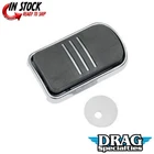 Drag Specialties 1611-0032 Chrome Sweeper Brake Pedal Pad New. Price: $64.61.