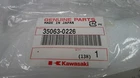 Kawasaki ZX-10R Oem Front Left Foot Peg Bracket/stay 2006-2007 P/n 35063-0226 New. Price: $69.95.