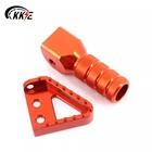 Kke Cnc Rear Brake Pedal Step Tip & Gear Shifter Lever For Ktm 125-530CC Orange New. Price: $19.99.