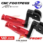 40MM Adjustable Red Rider Foot Pegs Shinobi For Speed Triple 900 94 95 96 New. Price: $70.30.