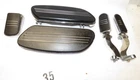 Genuine Harley Davidson Pair Streamliner Rider Floorboards & Rear Footpegs Used. Price: $109.00.