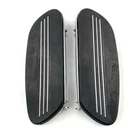 Oem Harley Chrome Swept Wing Streamliner Touring Rider Floor Foot Boards Genuine Used. Price: $84.60.