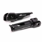 For Harley Fatbay Lo Iron Sportster 883 Motorcycle Foot Pegs Front Black New. Price: $62.09.
