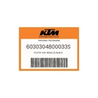 Ktm Genuine Footr. Sup. Rear L/s Black - 6030304800033S New. Price: $134.16.